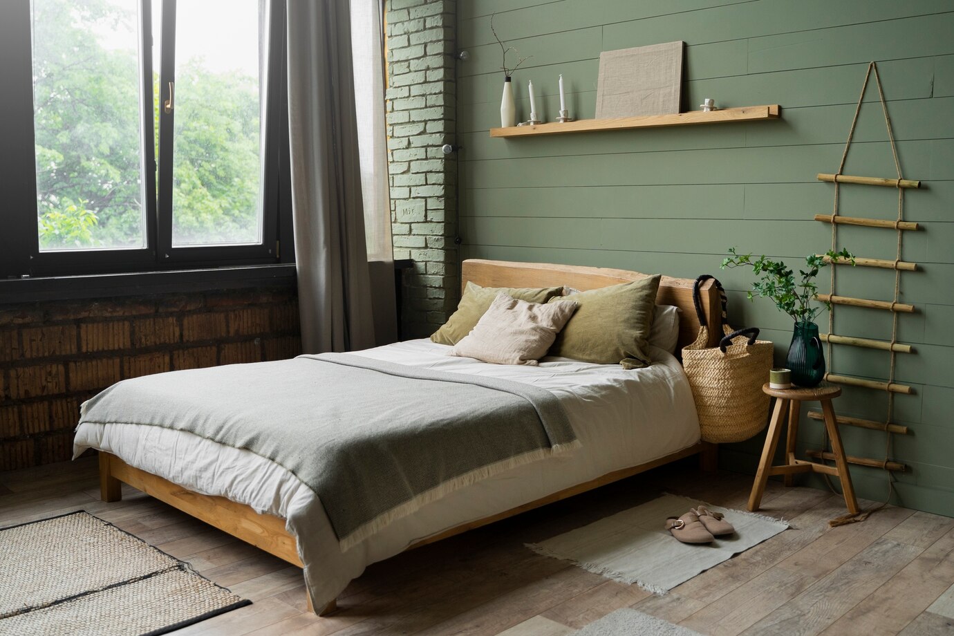 Phòng ngủ thông thoáng giúp hạn chế tình trạng bóng đè trong mơ